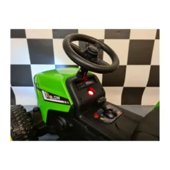 Trattore Macchina Elettrica per Bambini a Batteria 12 V Telecomandata 1 Posto