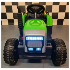 Trattore Macchina Elettrica per Bambini a Batteria 12 V Telecomandata 1 Posto