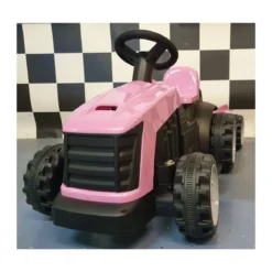 Trattore Macchina Elettrica per Bambini a Batteria Ricaricabile 1 Motore Posto