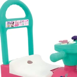 Treno Minnie Cavalcabile per Bambini Disney Suoni Realistici e Luci