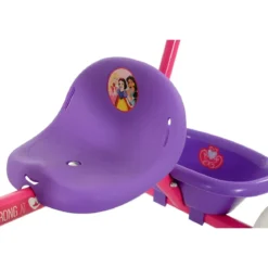 Triciclo Bambini con Maniglia Regolabile Principesse Disney Ruote EVA