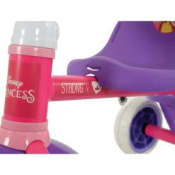 Triciclo Bambini con Maniglia Regolabile Principesse Disney Ruote EVA