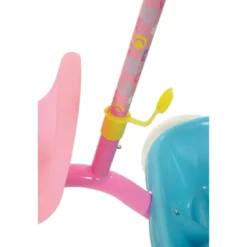 Triciclo Bambini con Maniglia Regolabile Removibile Barbie Ruote EVA