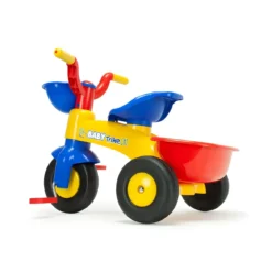 Triciclo Bambini Trico Max 62x40x46 cm Colori Vivaci Portaoggetti