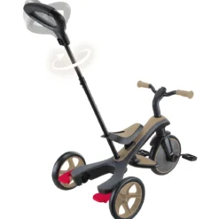 Triciclo Evolutivo 4 in 1 Maniglione Regolabile Balance Bike Beige