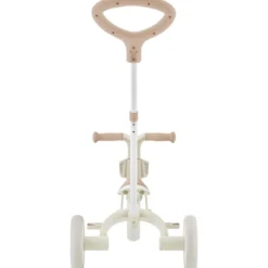 Triciclo Evolutivo per Bambini 3 in 1 Beige Regolabile Ecologico
