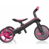 Triciclo Evolutivo per Bambini 4 in 1 Nero Rosa Neon Regolabile