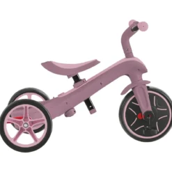 Triciclo Evolutivo Rosa 4 in 1 Regolabile Seconda Infanzia 20kg