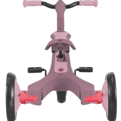 Triciclo Evolutivo Rosa 4 in 1 Regolabile Seconda Infanzia 20kg