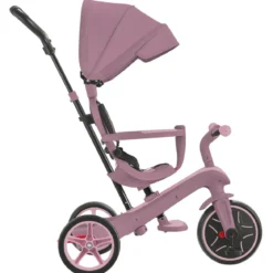 Triciclo Evolutivo Rosa 4 in 1 Regolabile Seconda Infanzia 20kg