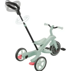 Triciclo Evolutivo Verde 4 in 1 Regolabile Seconda Infanzia 20kg