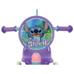 Triciclo per Bambini con Maniglia Regolabile Stitch Disney Ruote EVA
