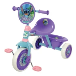 Triciclo per Bambini con Maniglia Regolabile Stitch Disney Ruote EVA