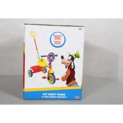 Triciclo per Bambini Maniglia Regolabile Topolino Disney Ruote EVA