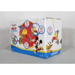Triciclo per Bambini Maniglia Regolabile Topolino Disney Ruote EVA