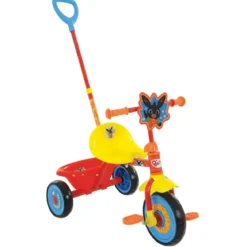 Triciclo per Bambini Maniglia Regolabile Removibile Bing Ruote EVA