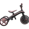 Triciclo Pieghevole 4 in 1 per Bambini Rosa Pastello con Ruote EVA