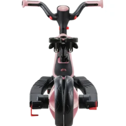 Triciclo Pieghevole 4 in 1 per Bambini Rosa Pastello con Ruote EVA