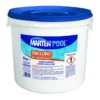 Tricloro per Piscina Pastiglie 200 gr Secchio 5 kg a Lenta Dissoluzione