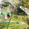 Tubo Acqua Estensibile fino 15 metri con Pistola per Innaffiare Fiori