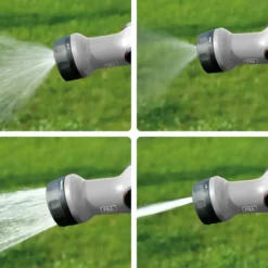 Tubo da Giardino Estensibile 25 m con Pistola per Irrigazione Multigetto