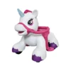 Unicorno Elettrico Cavalcabile 12V per Bambini con Luci e Suoni