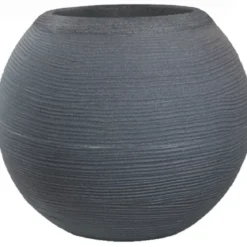 Vaso in Resina Grigio 40x33 Rotazionale da Interno Esterno Atossico