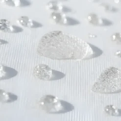 Vela Ombreggiante Idrorepellente 360x360 cm Bianco Quadrato da Esterno