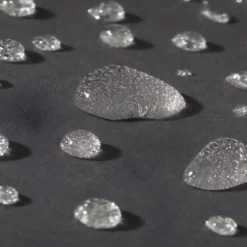 Vela Ombreggiante Idrorepellente 360x360 cm Antracite Quadrato Esterno