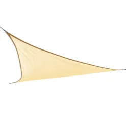 Vela Ombreggiante Triangolare Beige 360x360x360cm in HDPE Esterno