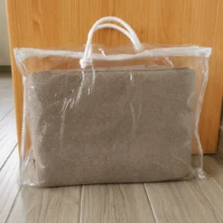 Vela Ombreggiante 4x5 m Beige Rettangolo Traspirante Anelli Acciaio