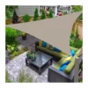 Vela Ombreggiante 3x3 Tortora Triangolare Telo Tenda Parasole Giardino Esterno