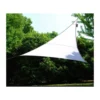 Vela Telo Ombreggiante 5x5 Triangolare Bianco Giardino Ombra Sole Tenda Parasole