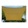 Vela 3x3 Beige Quadrata Telo Ombreggiante Sole Giardino Ombra Tenda Parasole