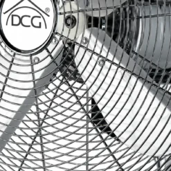 Ventilatore a Parete 60W 4 Pale Acciaio DCG 3 Velocità Telecomando
