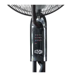Ventilatore a Piantana da Pavimento Velocità Pale Umidificatore Ultrasuoni Timer