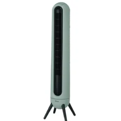 Ventilatore a Torre con 3 Velocità Display LED Telecomando Timer