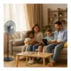Ventilatore da Pavimento con Display Touch 3 Velocità Regolabile