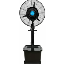 Ventilatore da Pavimento Nebulizzatore DCG 280W 46L 3 Velocità Nero
