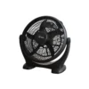 Ventilatore da Pavimento 80w 5 Pale in Plastica 3 Velocità