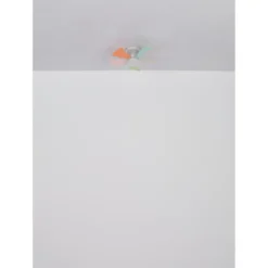 Ventilatore da Soffitto con Luce CCT Regolabile Bianco 5 Pale Colorate