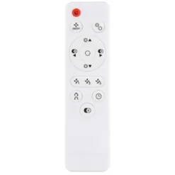 Ventilatore da Soffitto con Luce LED Dimmerabile Bianco Legno 3 Pale