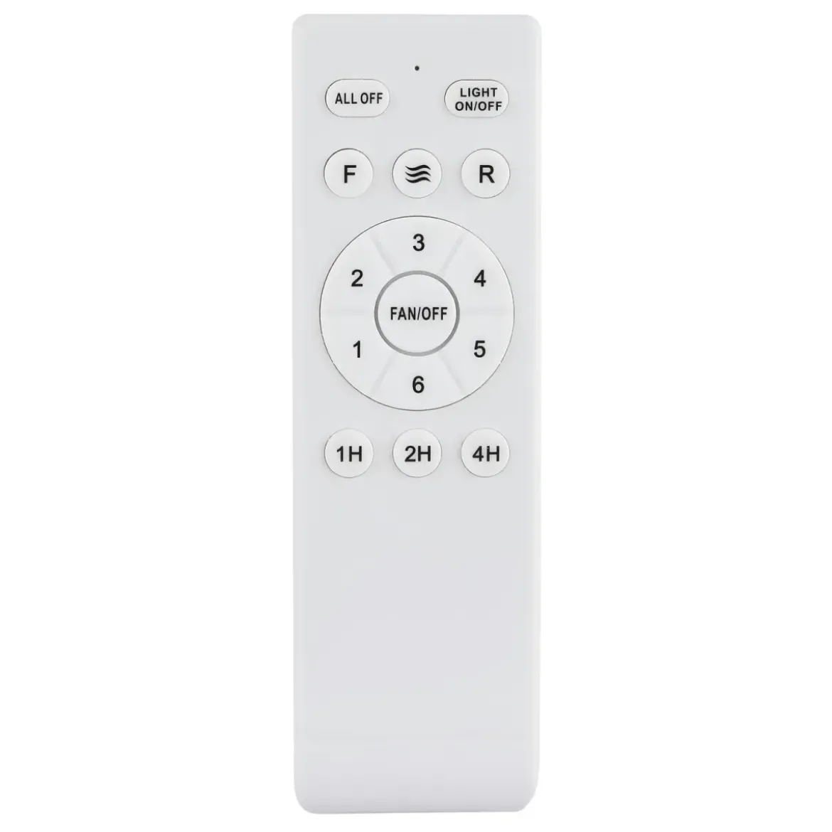 Ventilatore da Soffitto con Luce LED Bianco 3 Pale in Legno con Timer