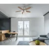 Ventilatore da Soffitto con 5 Luci 5 Pale Reversibili Faggio Grafite