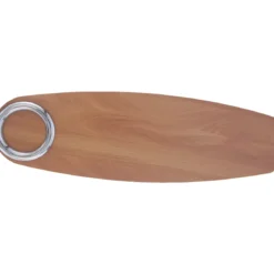 Ventilatore da Soffitto con 5 Luci 5 Pale Reversibili Faggio Grafite