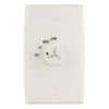 Ventilatore da Soffitto con Luce 142 cm 3 Pale Metallo Nero 3 Velocità