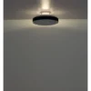 Ventilatore da Soffitto Plafoniera LED Dimmerabile 45 cm Bianco Nero
