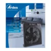 Ventilatore da Terra Pavimento Silenzioso Tavolo Portatile Grow Box Timer Nero