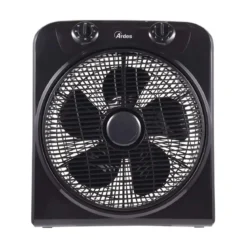 Ventilatore da Terra Pavimento Silenzioso Tavolo Portatile Grow Box Timer Nero