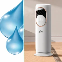 Ventilatore Nebulizzatore DCG Caldo 1800W Freddo 60W 3L Bianco Touch